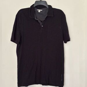 Classic Black Polo Shirt Short-Sleeved